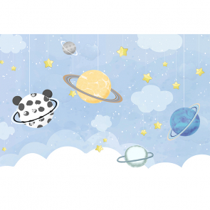 Космос акварель 10017