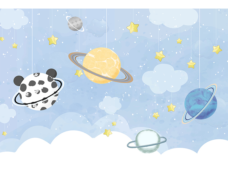 Космос акварель