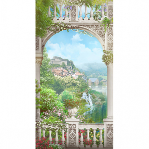 Фотообои лес 3d