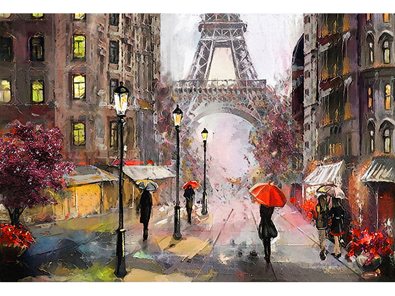 Рисованная улочка 3 1235