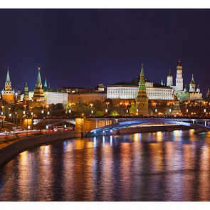 Кремль ночью