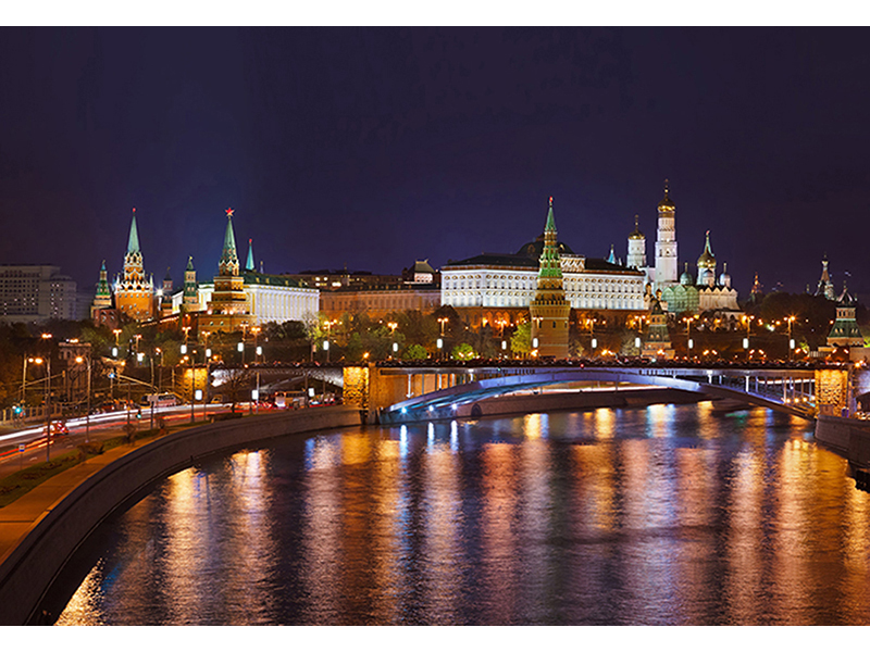 Кремль ночью 1609
