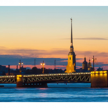 Закат в Питере