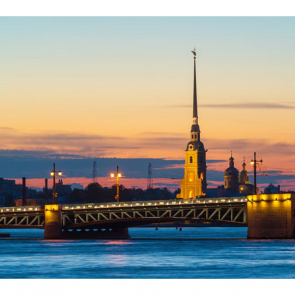 Закат в Питере