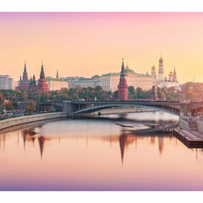 Москва на закате