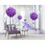 Фиолетовые шары из цветов 2055