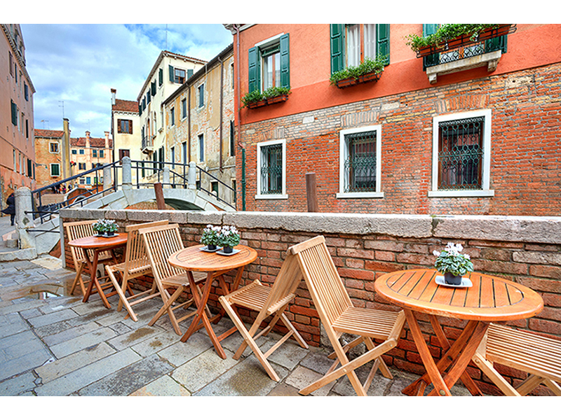 Кафе с видом на Венецию 2676