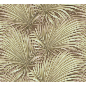 Листья пальмы бежевые 21