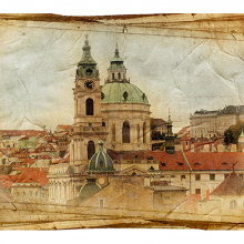Прага в ретро стиле