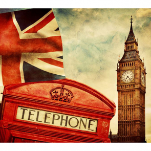 Телефонная будка в Англии