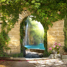 Водопад за аркоы