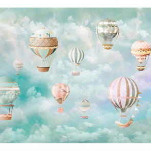 Фотообои воздушные шары